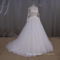 Robe de mariée dentelle rêveur manches longues de princesse